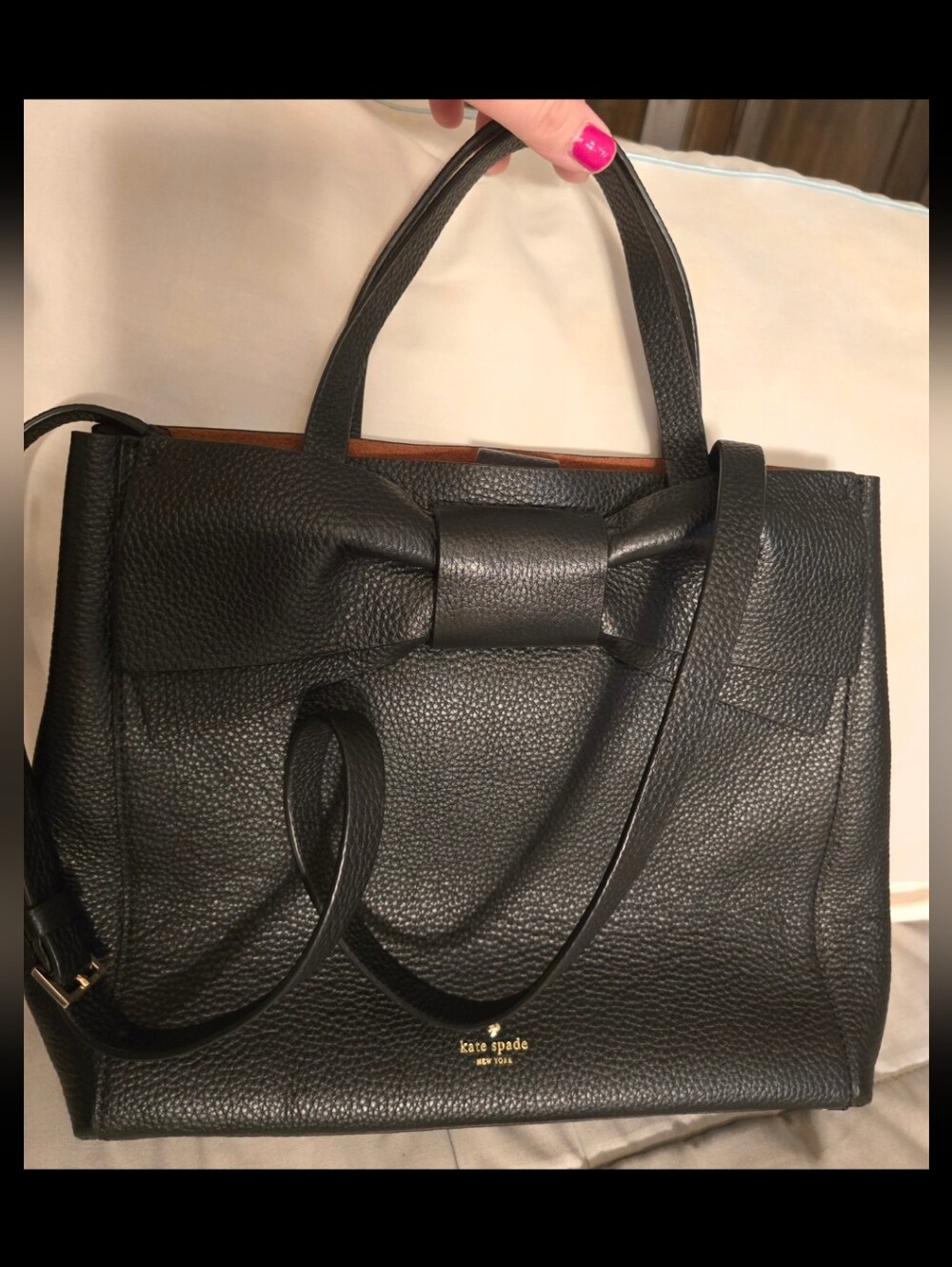 Kate Spade Bow Purse Price Firm